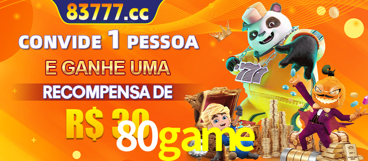 Banner institucional da 80game sobre parceria de marcas e criação de uma marca de excelência, apresentando os mascotes de jogos populares como o Fortune Tiger.