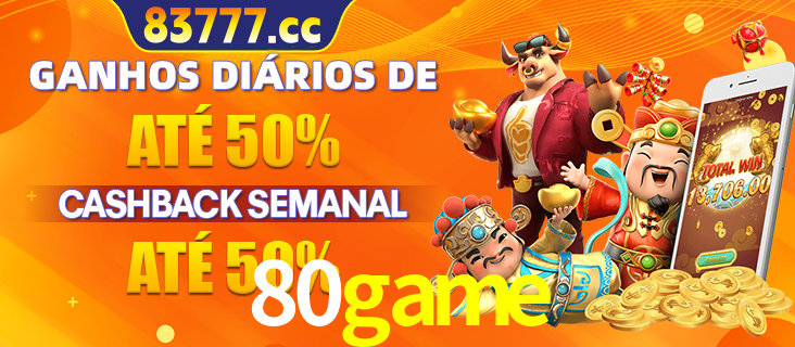 Anúncio de um membro ganhador do cassino 80game que ganhou R$2.193.486,00 jogando o slot PG Fortune Tiger, com os mascotes do jogo comemorando o prêmio.